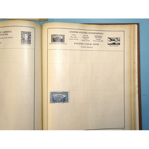 68 - A quantity of stamps in albums and loose, including a Strand album.