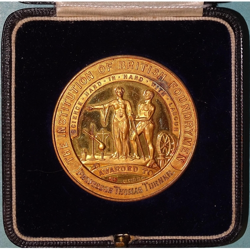 331 - The Oliver Stubbs Medal awarded by the Institution of British Foundrymen & National Iron Foundin... 