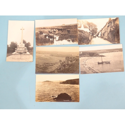 126 - Fourteen W R Gay RP postcards of Thurlestone, including the golf links, Hingston Cottage, Thurleston... 