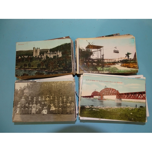 148 - Approximately 400 postcards, mainly topographical, UK and foreign.