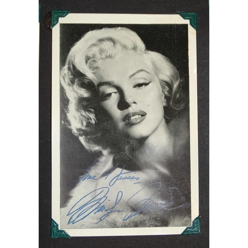 Two albums of film, stage and screen autographs, including: Moira ...