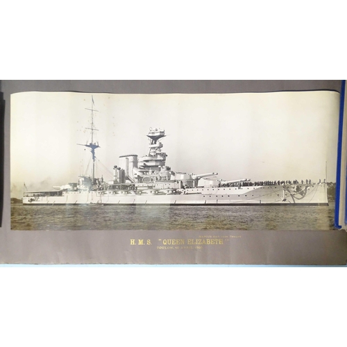 197 - A quantity of mainly WWII naval photographs of HMS Nelson, Scapa Flow, Gibraltar and Rosyth 1942, SS... 