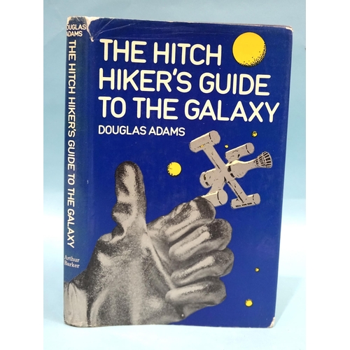 3 - Adams (Douglas), The Hitchhiker's Guide to the Galaxy, 1st edn, dwrp, cl gt, 8vo, 1979.... 