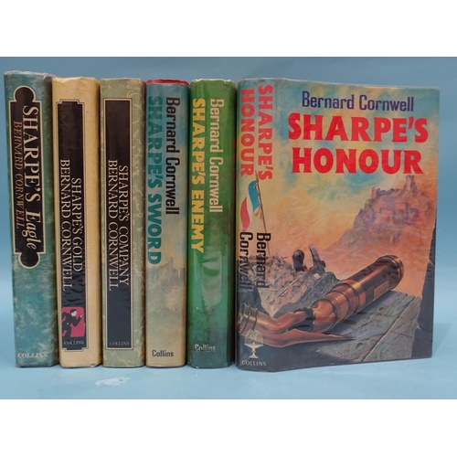 36 - Cornwell (Bernard), Sharpe's Eagle, 1st edn, dwp, not price-clipped, 8vo, 1981, Bernard Cornwell's f... 