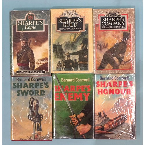 36 - Cornwell (Bernard), Sharpe's Eagle, 1st edn, dwp, not price-clipped, 8vo, 1981, Bernard Cornwell's f... 