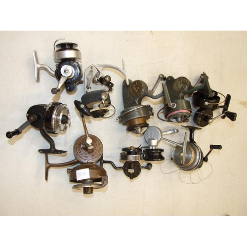 426 - Two Italian fixed spool spinning reels, 