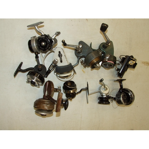 426 - Two Italian fixed spool spinning reels, 