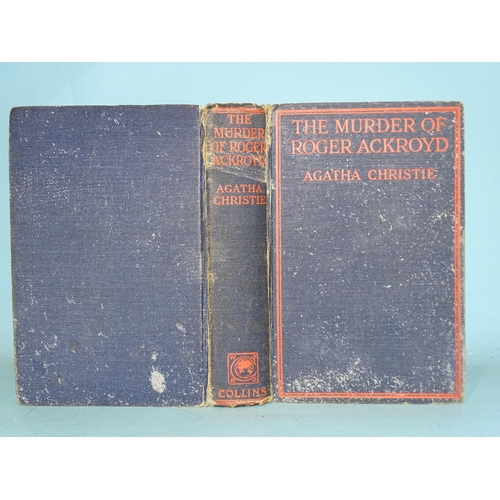 43 - Christie (Agatha), The Murder of Roger Ackroyd, 1st edn, signed, inscribed on end paper 