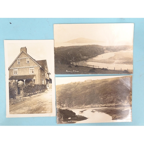 65 - Twelve W R Gay RP postcards of Bantham and the mouth of the River Avon.... 