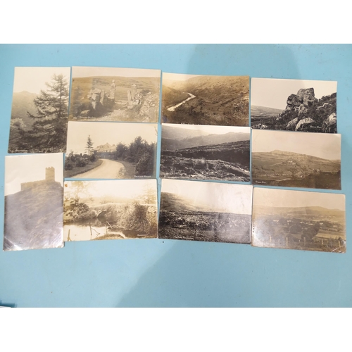 75 - Twenty W R Gay RP postcards of Dartmoor, including Burrator, Cadover Bridge, Dousland, Brent Hill an... 