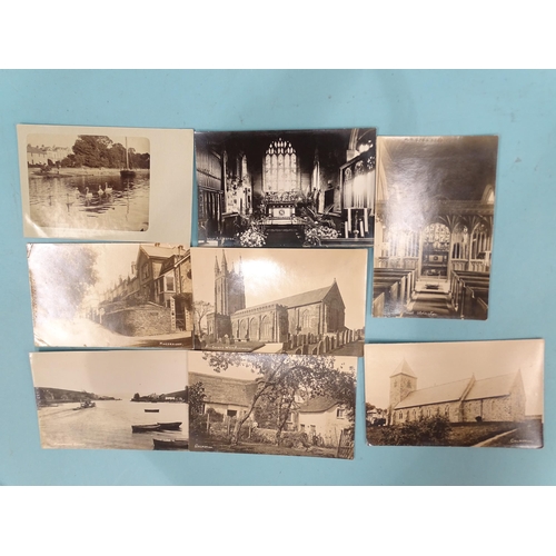 94 - Fourteen W R Gay RP postcards of Kingsbridge and environs, including the estuary, West Alvington and... 