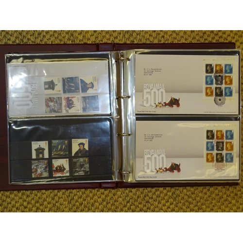 157 - A collection of Great British presentation packs, mint sets and first day covers, in thirty-one albu... 