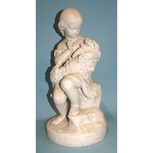 139 - A good and large 19th century Copeland parian group entitled 