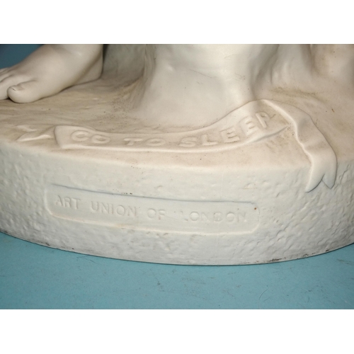 139 - A good and large 19th century Copeland parian group entitled 