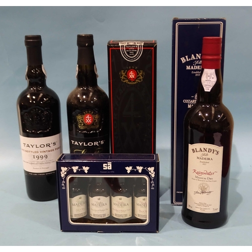 468 - Taylors, LBV 1999, 20%, 75cl, one bottle, Select Reserve Port 20%, 75cl, one bottle, LBV Port in box... 