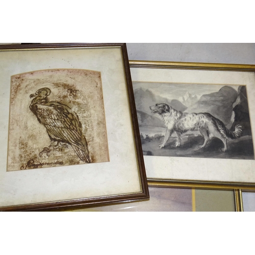 17 - A mid-19th century unframed watercolour, 