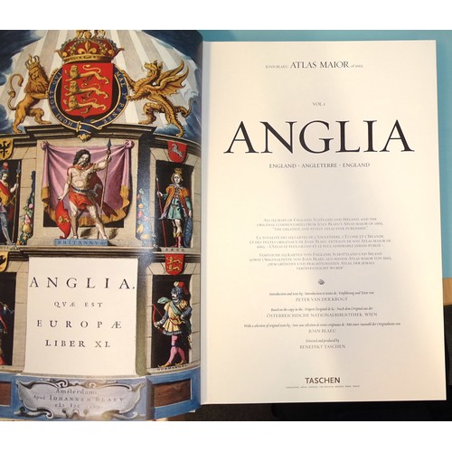 78 - Taschen: Joan Blaeu, Atlas Major of 1665, Scotia & Hibernia, 2 vol reprint with slip case, eleve... 