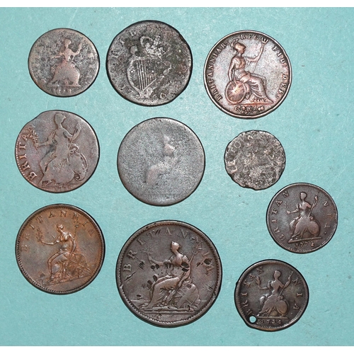 122 - A small collection of British pre-1920 silver coinage, including Victoria 1872 Gothic florin, 72g, o... 