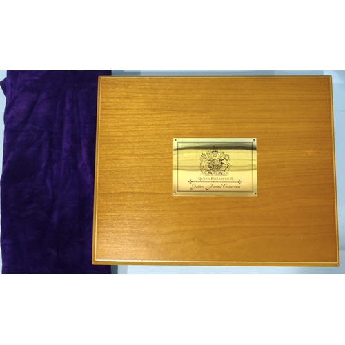 131 - The Royal Mint, 'The Queen Elizabeth II Golden Jubilee Twenty-Four Silver Proof Crown Collection', i... 