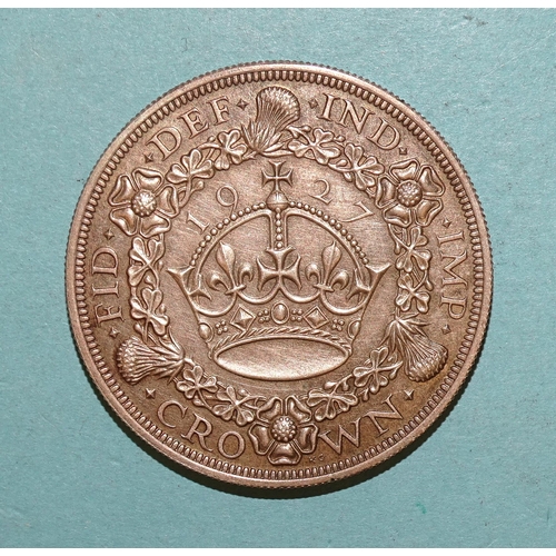 149 - A George V (1910-36) 1927 'Wreath' crown.