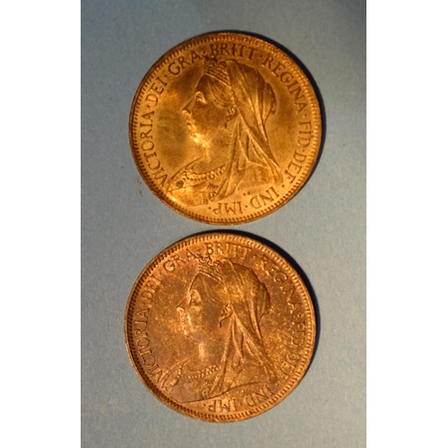 179 - Victoria (1837-1901), a collection of various copper and bronze coinage.