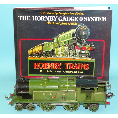 244 - Hornby, O gauge, c/w No.2 Special Tank Locomotive 4-4-2T, RN1784, LNER, together with Chris & Ju... 