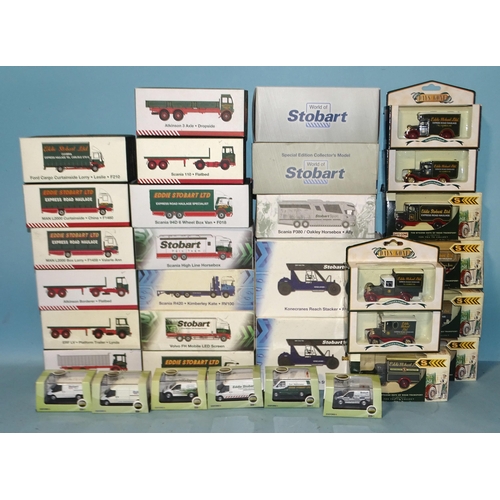 268 - Atlas Editions, eighteen boxed Eddie Stobart Ltd special-edition collectors' models, nine 'Days Gone... 