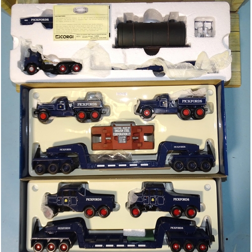 273 - Corgi, Heavy Haulage, cc12507, 55201 and 17701, all 