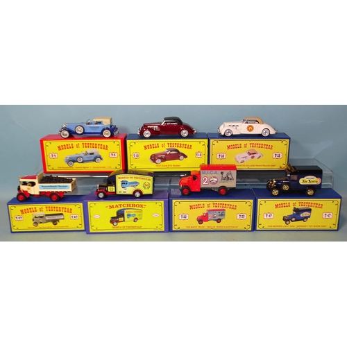 286 - Matchbox, Models of Yesteryear, Code 2 issues: Y4, Y-18 (x2), Y-27, Y-31, Y-33 and Y-47, (all boxed)... 