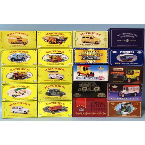 304 - Matchbox, Models of Yesteryear and Collectibles, twenty boxed modern issues c1990's, (20).... 