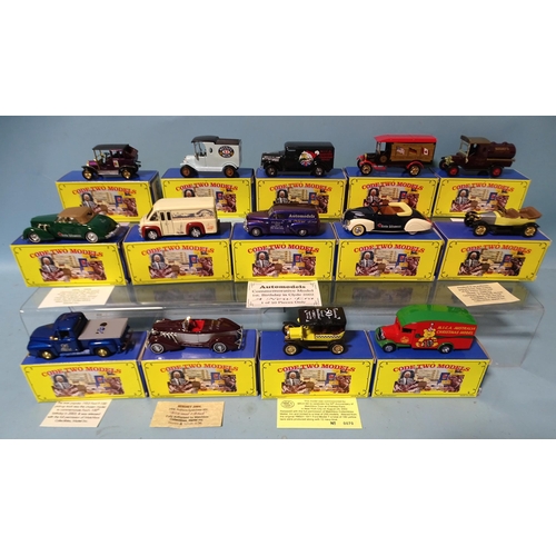 306 - Matchbox, Code 2 commemorative models, including 1st Birthday in Clyde 2002, (1 of limited-edition o... 