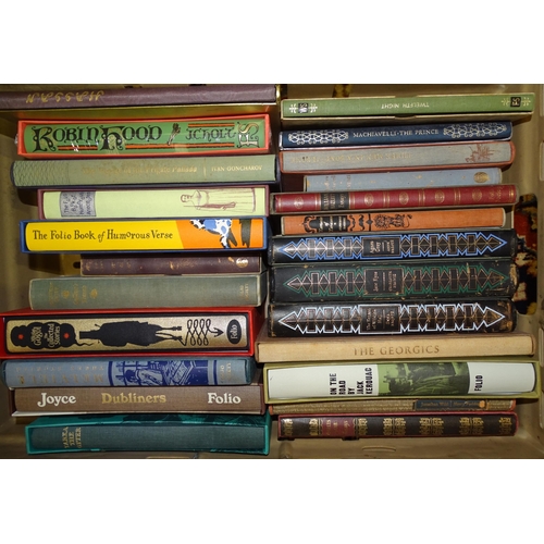 31 - Folio Society, 25 volumes, mainly fiction, all in slip cases, (one still sealed), (25).... 