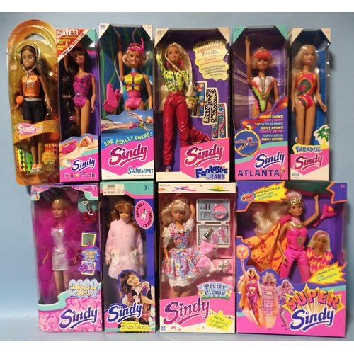 439 - Sindy, ten boxed Sindy dolls by Hasbro, Vivid Imaginations and Pedigree: 