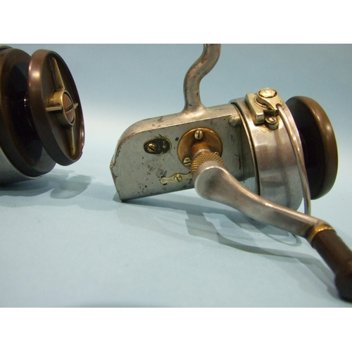 463 - Two Hardy Bros Altex No.2 Mk4 spinning reels, (2).