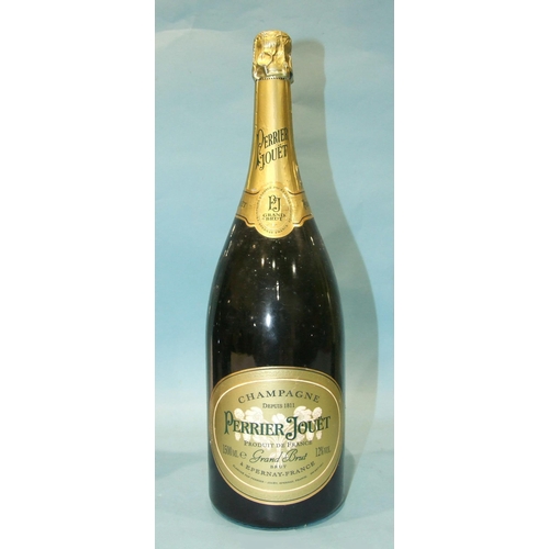 566 - Champagne, Perrier Jouet Grand Brut Champagne, 12% vol, 1.5L, one bottle, (magnum).