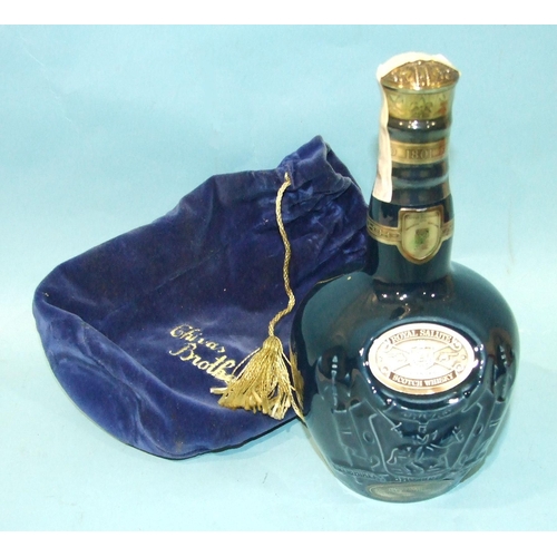 600 - Chivas Bros, Royal Salute 21-year-old Blended Whisky in decanter and bag, 40% vol, 70cl, a Famous Gr... 