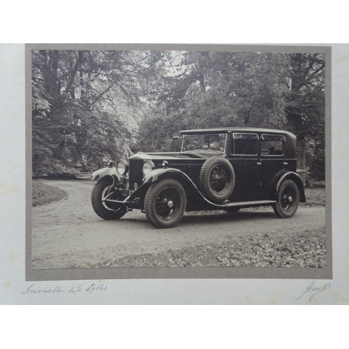 82 - Two leather and corduroy-bound albums dated 1929 and 1930, containing a total of ninety-four photogr... 