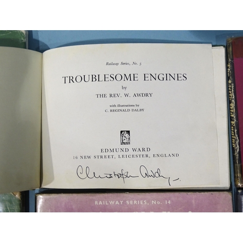 11 - Awdry (Rev. W), Henry the Green Engine, 1st edn, signed by Christopher Awdry, dwrp, cl, oblong 12mo,... 