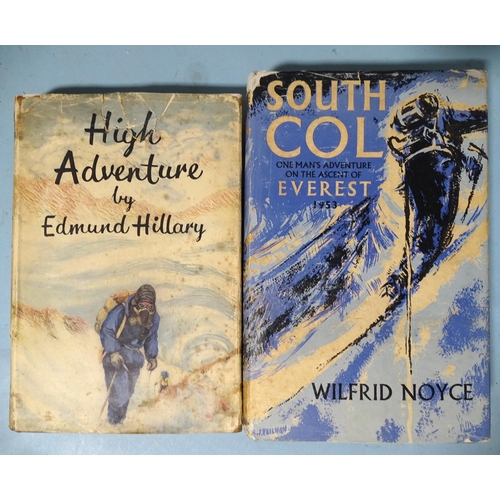 24 - Climbing and Exploration: Hillary (Edmund), High Adventure, frontis, plts, illus, cl gt, dwrp (not p... 