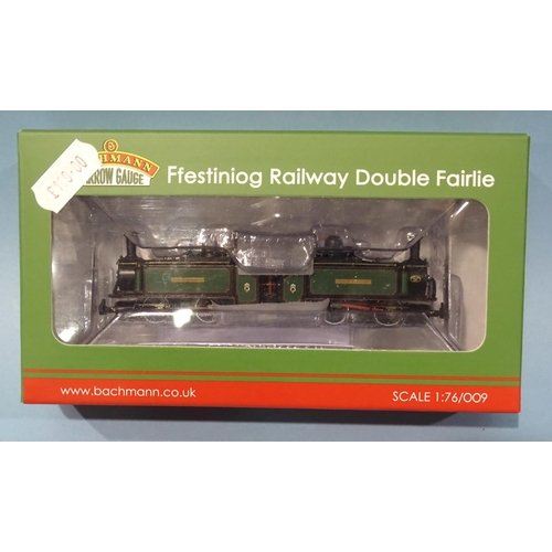 252 - Bachmann N gauge, 391-102 Ffestiniog Railway Double Fairlie 0-4-0T, 