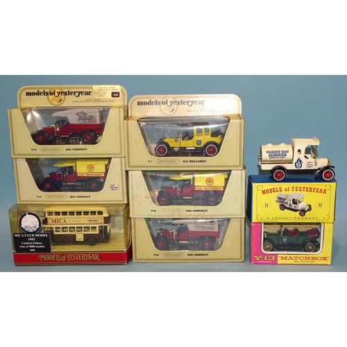 329 - Matchbox, Models of Yesteryear, Code 2 promotional variants: Y3 