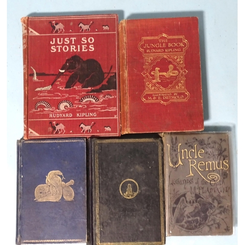 40 - Kipling (Rudyard), The Jungle Book, illus: M & E Detmold, cl gt, (spine torn), 8vo, Macmillan &a... 