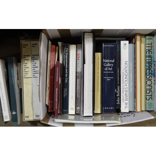 44 - A large quantity of books on art, classical and modern.