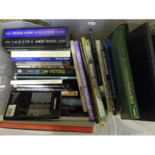 44 - A large quantity of books on art, classical and modern.