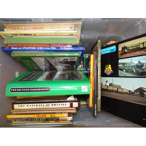 46 - A quantity of books on railways.