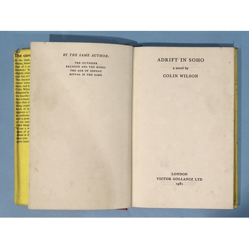 7 - Wilson (Colin), Adrift in Soho, 1st edn, signed, dedicated to 