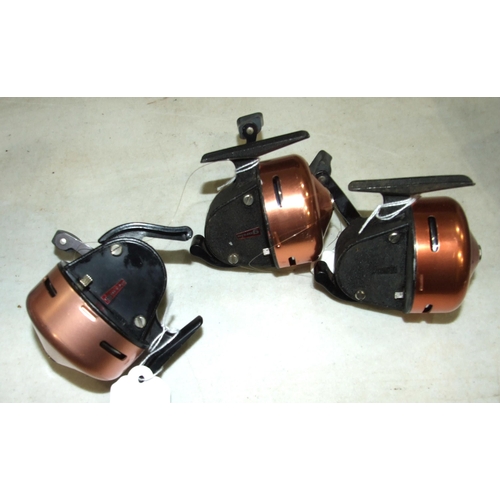 466 - Three Abu Garcia Abumatic 120 closed-face spinning reels, (3).