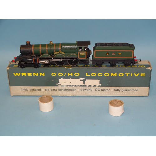 248A - Wrenn OO gauge W222 2-rail 4-6-0 GWR locomotive & tender, 