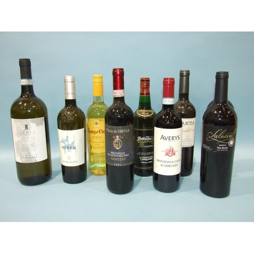 176 - Colle Marianna Soave 2020, 12.5%, 1500ml, one bottle and nine other bottles of Italian red and white... 