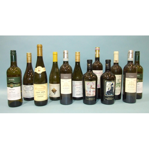 178 - A mixed case of white wine, including Chile, Italy, Spain, Portugal, (12).